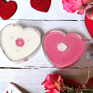 20oz Large White or Pink Personalized Heart Shaped Candle, Large Candle  Gift, 3 Wick Candle, Natural Soy wax Candle, Valentines Day Candle,  Valentines Day Gifts For Her, Valentines Day Gifts For Him 
