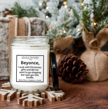 Christmas Scents Candle Label