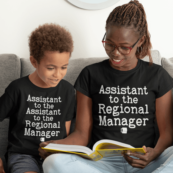 Assistant To The Assistant Mommy And Me T-Shirt - Urijah's TreasuresUrijah's TreasuresMom and MeMommy and Me