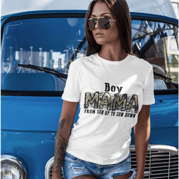 BOY MAMA From Son Up To Son Down T-Shirt - Urijah's TreasuresUrijah's TreasuresBoy Mama