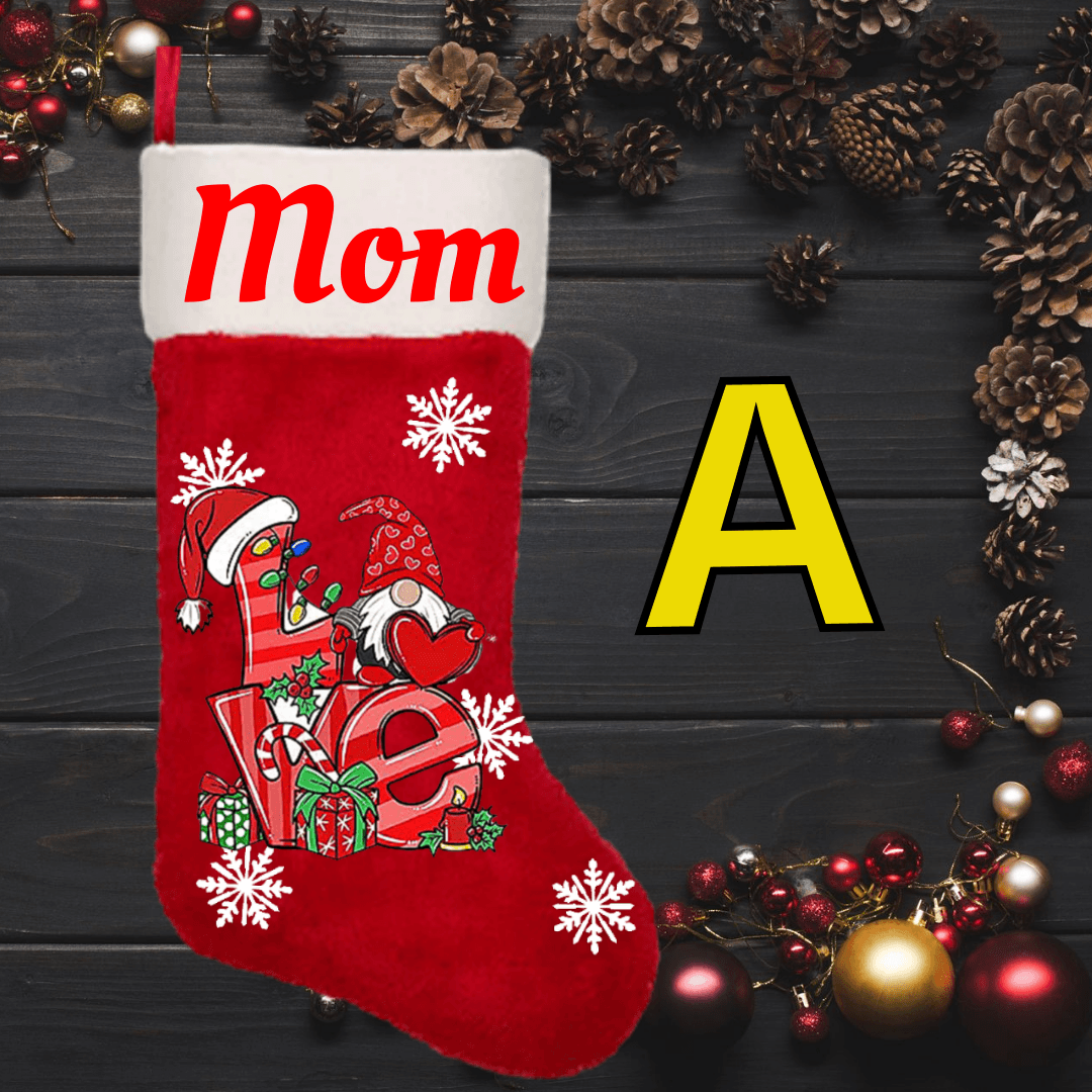 Custom Personalized Christmas Stocking - Urijah's TreasuresUrijah's TreasuresChristmasCustom