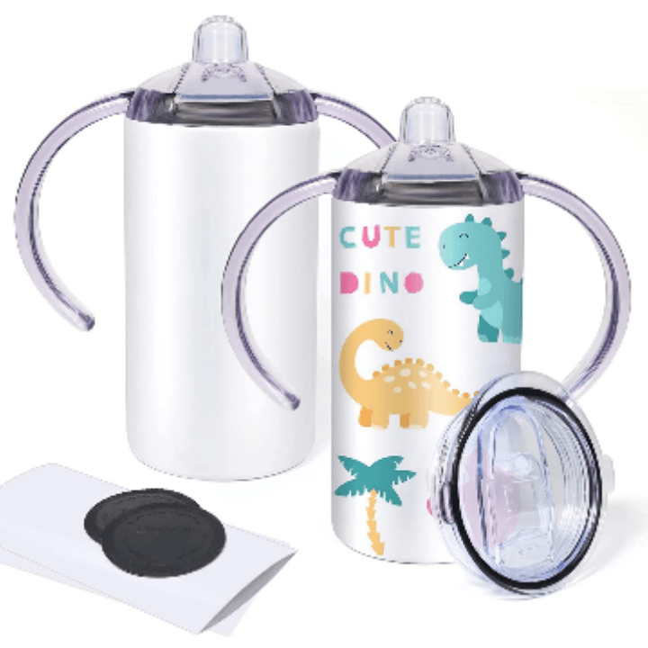 Custom/Personalized 12oz Kids Sippy Cup Stainless Steel Spill-proof - Urijah's TreasuresUrijah's TreasuresCustomPersonalized