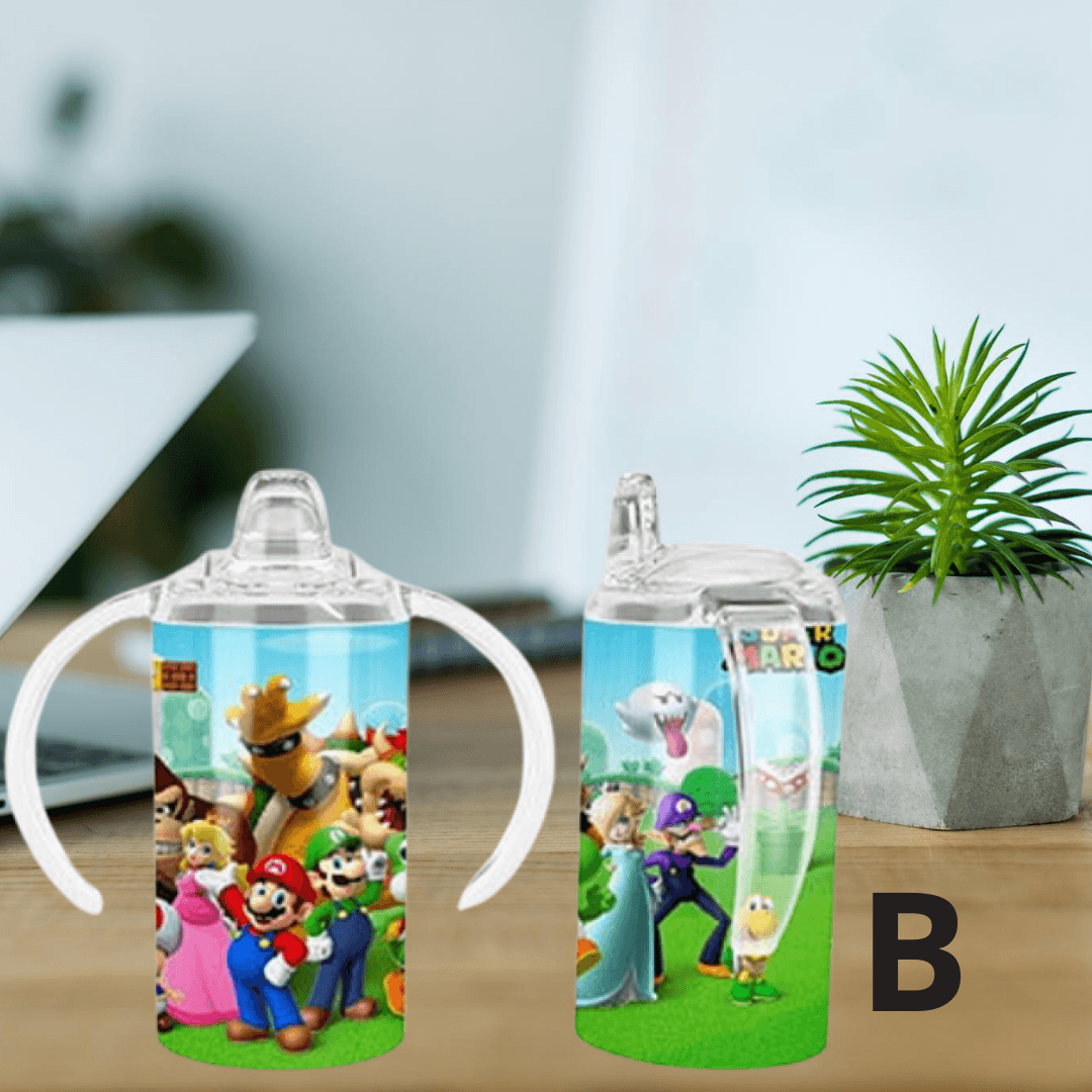 Personalized Super Mario Yoshi 12oz Kids Stainless Steel Tumbler