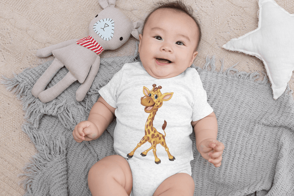 Giraffe Infant Bodysuit - urijahstreasuresurijahstreasuresBabyBodysuit