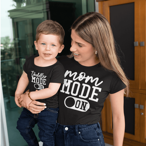 Mom Mode On Mommy And Me T-Shirt - Urijah's TreasuresUrijah's TreasuresMommy and Me
