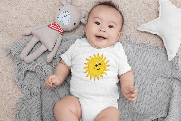 Smiling Sun Infant Bodysuit - urijahstreasuresurijahstreasuresBabyBodysuit