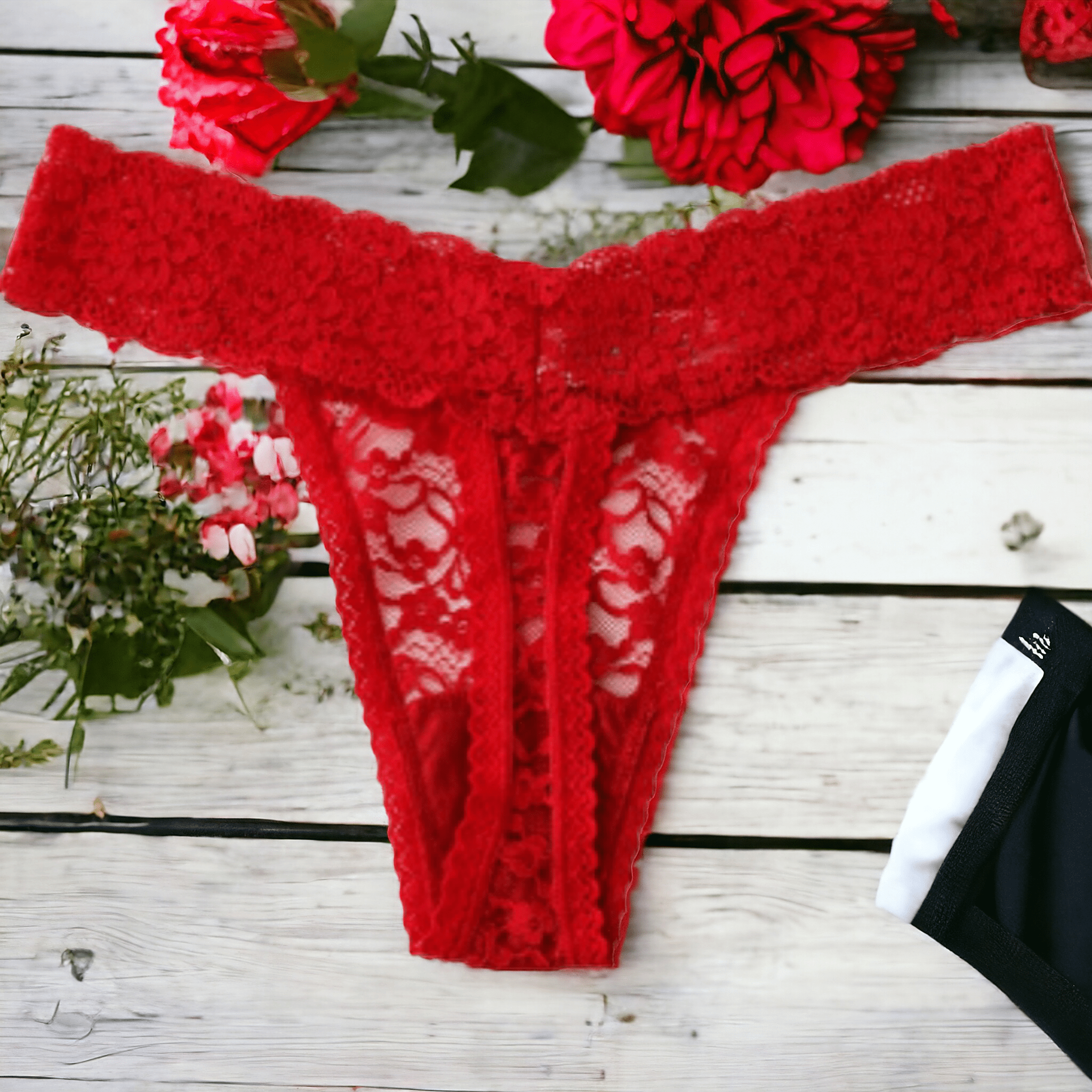 Valentine's Day Personalized Bridal Lace Thong Bride panty Wedding gift Honeymoon Lingerie Bride Lingerie valentine's day Lace Christmas - Urijah's TreasuresUrijah's TreasuresCustomValentine's Day