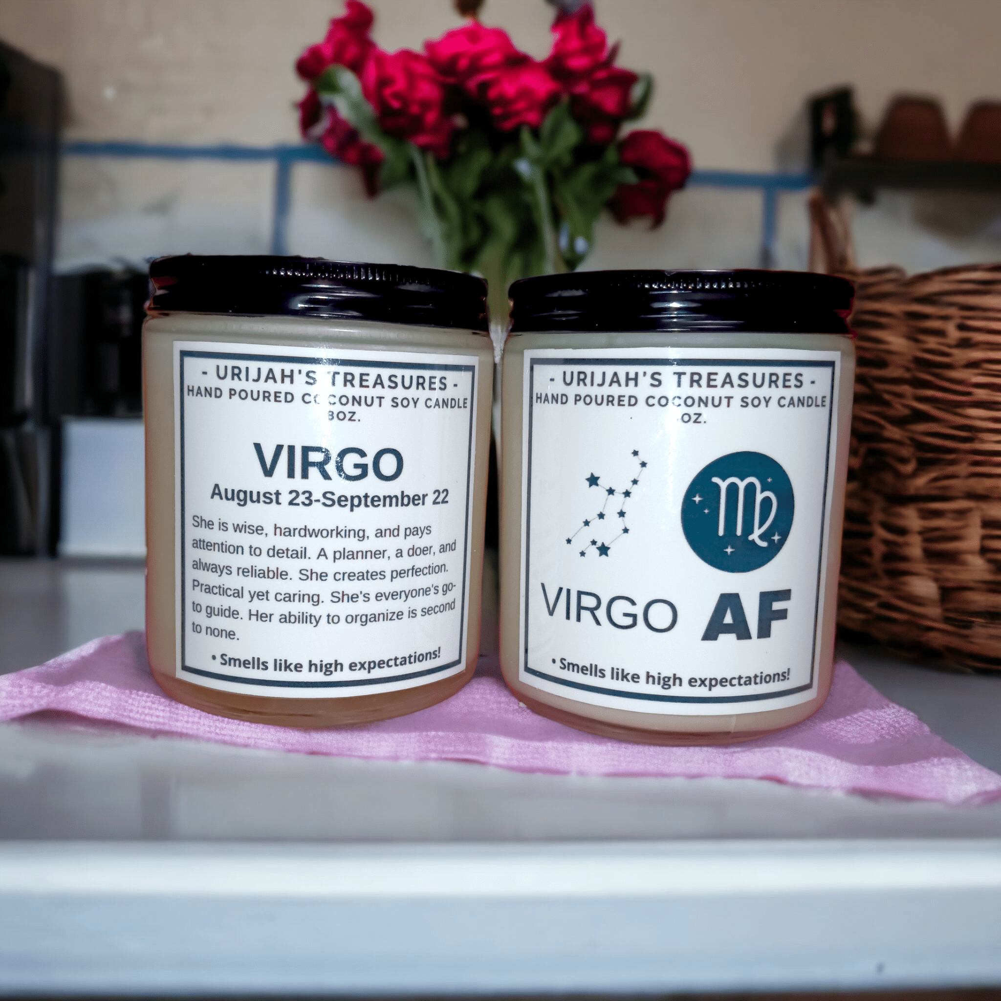 Virgo Candles and Wax Melts - Urijah's TreasuresUrijah's TreasuresVirgo