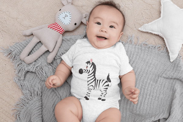 Zebra Infant Bodysuit - urijahstreasuresurijahstreasuresBabyBodysuit
